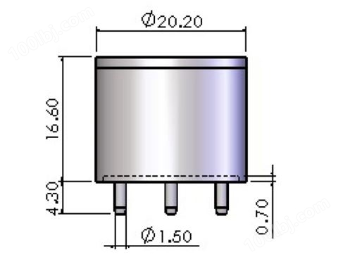 4H2S-100硫化氢传感器（低醇类干扰）